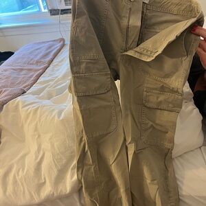 Zara Tan Cargo Pants